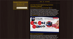 Desktop Screenshot of chocklettvirtualprinting.com